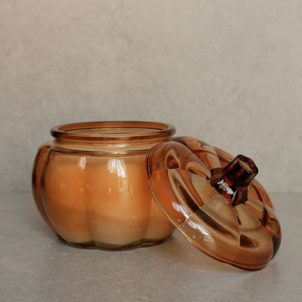 Amber Pumpkin Jar | 12oz Candle