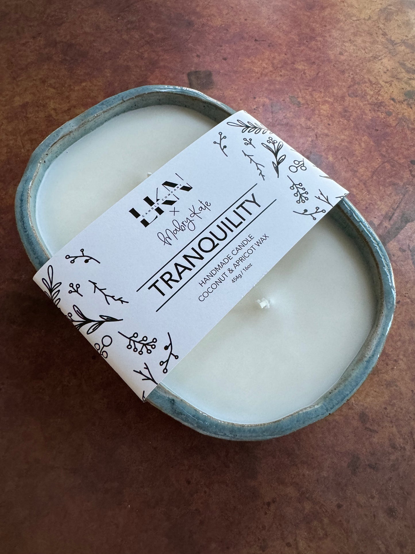 Pottery Bowl 3-wick Candle