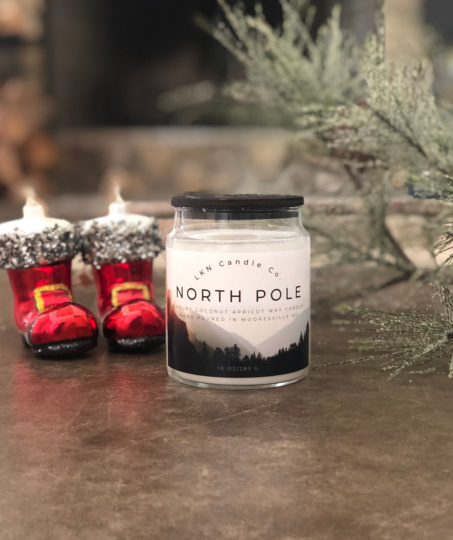 North Pole 10 oz Candle