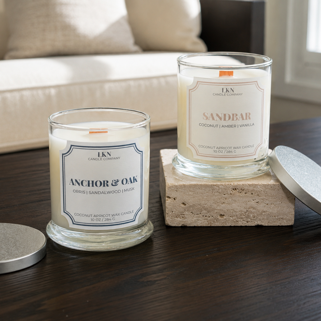 Signature Duo | Build Your Own 10 oz Candle Bundle for $50