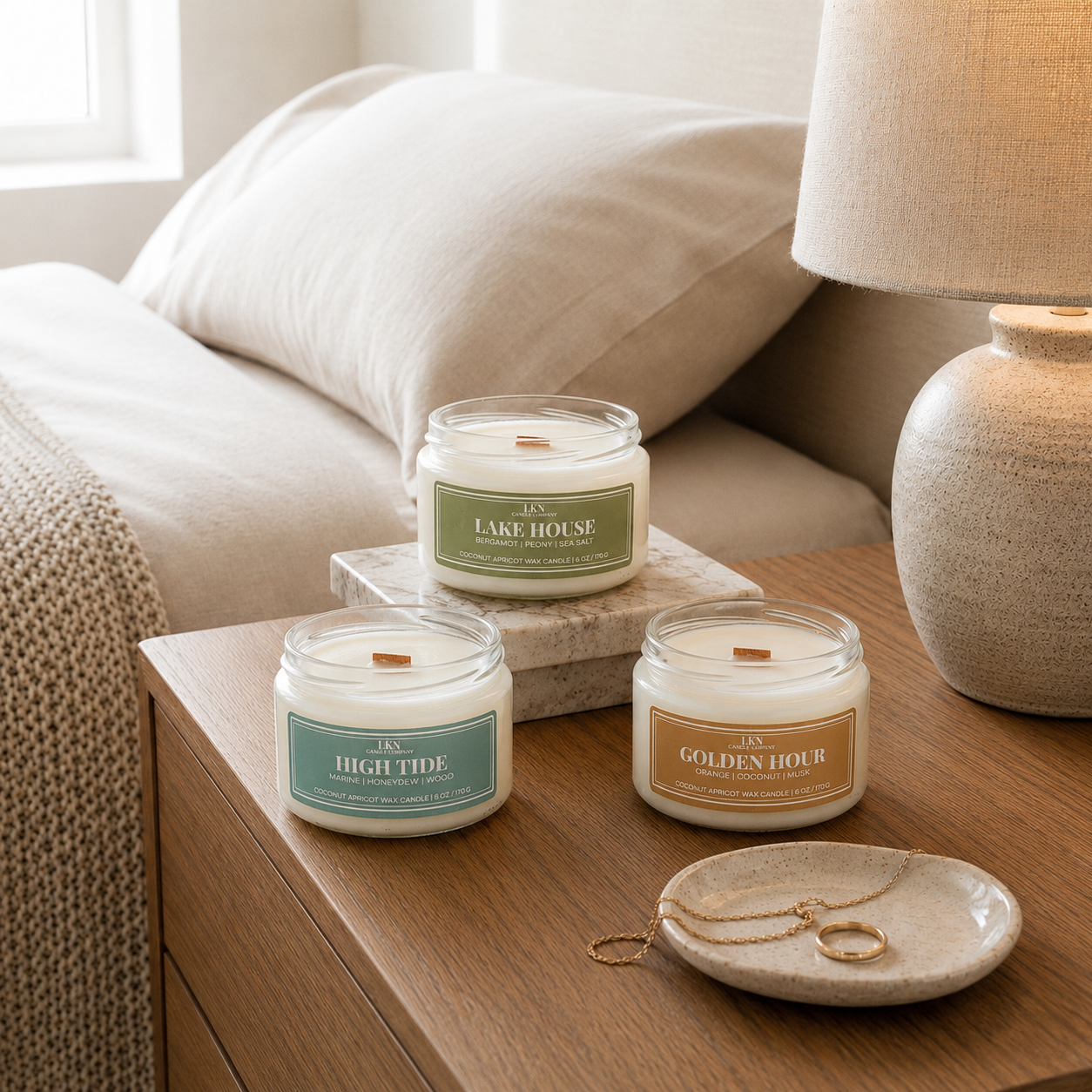 Signature Trio | Build Your Own 6 oz Candle Bundle for $50