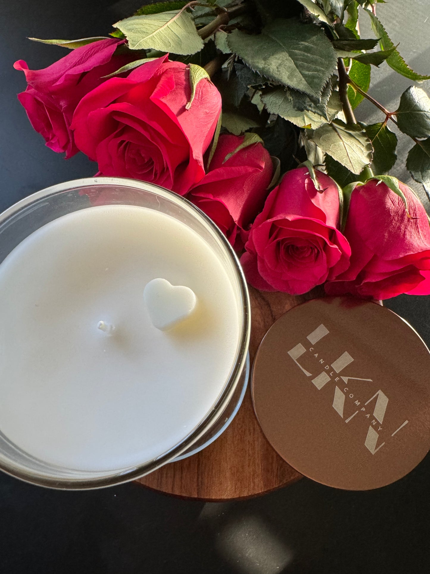 "Love." 10 oz Candle