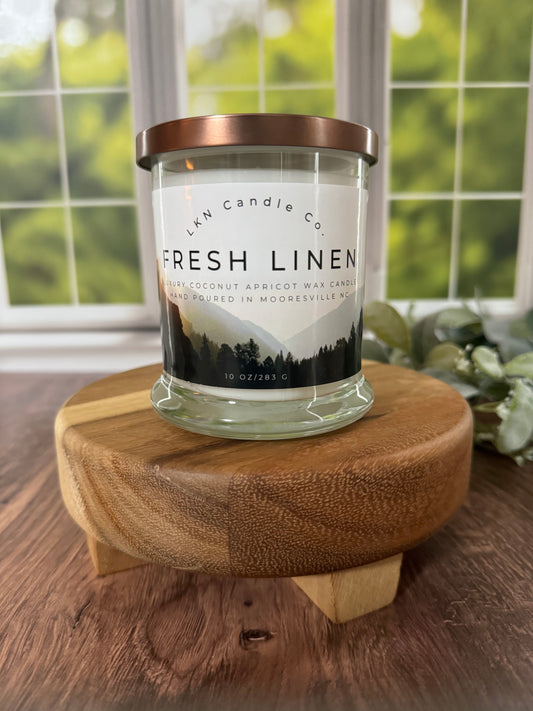 Fresh Linen 10oz Candle