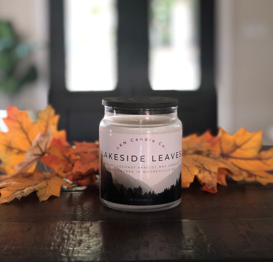 Lakeside Leaves 10 oz Candle